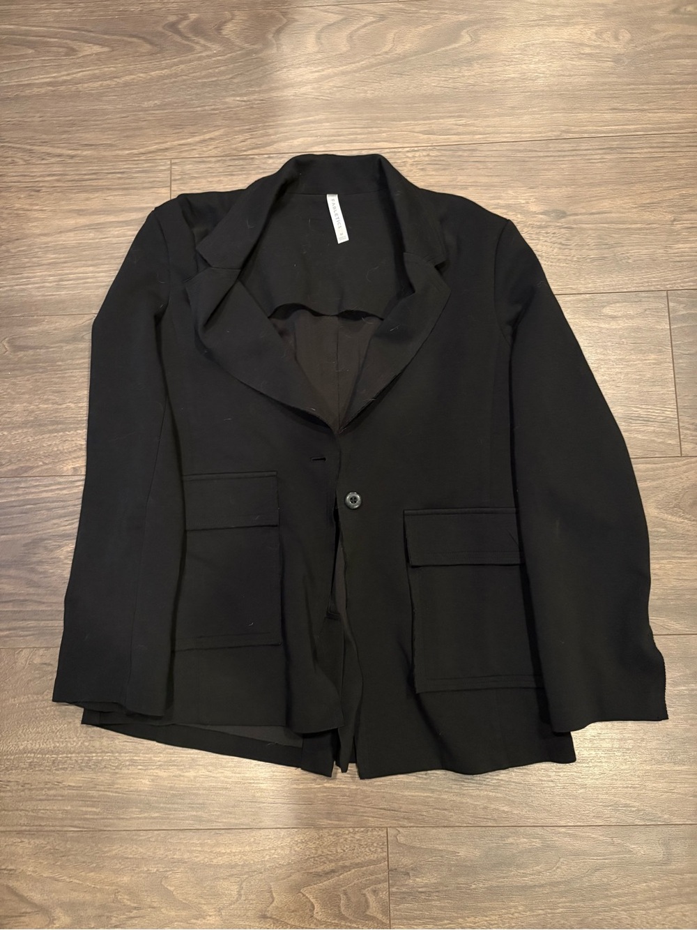 Fabletics Black Single-Button Blazer